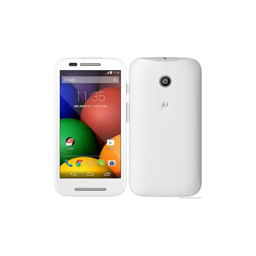 (White) Motorola Moto E Single Sim | 4GB | 1GB RAM