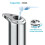 Stainless Steel Automatic Soap Dispenser – Touchless, Infrared Sensor, For Liquid Soaps, Disinfectants, Shampoos 3