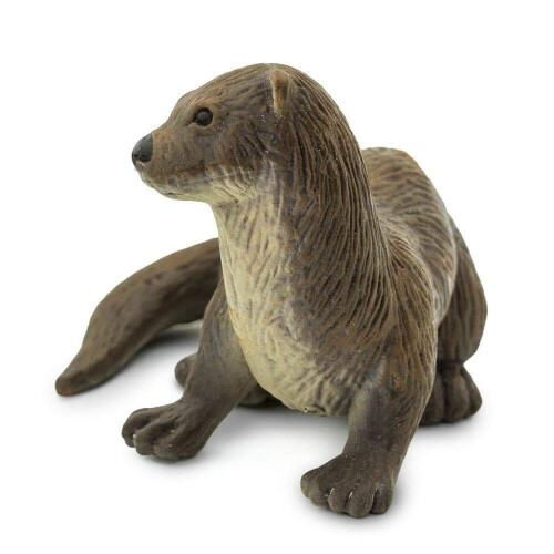 Safari Ltd. River Otter Figurine - Realistic 3 """" Wildlife Fig 2