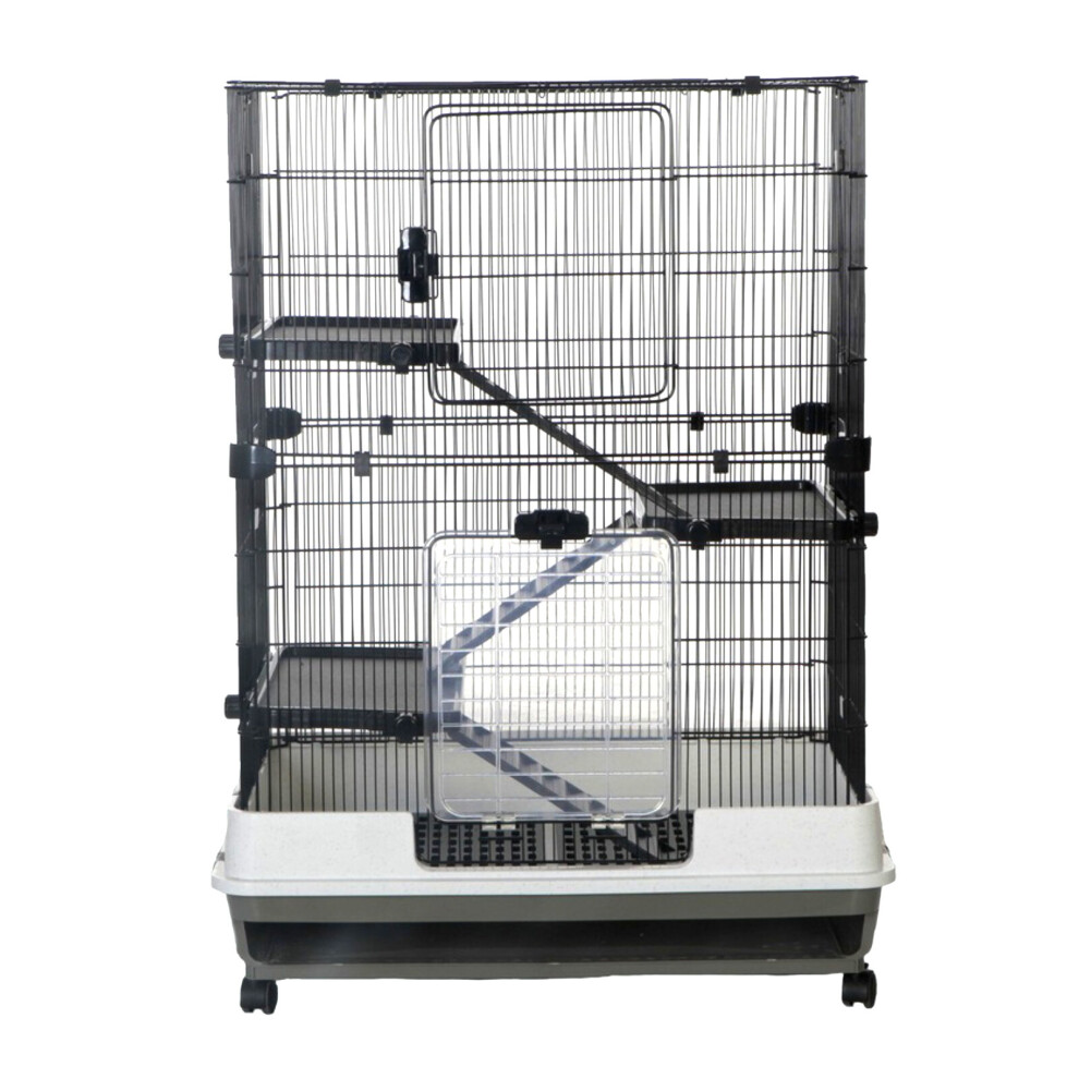 Rat Ferret Chinchilla Pet Cage 3-Level Platform 100cm - Windsor