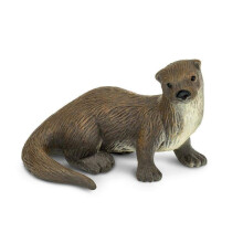 Safari Ltd. River Otter Figurine - Realistic 3 """" Wildlife Fig