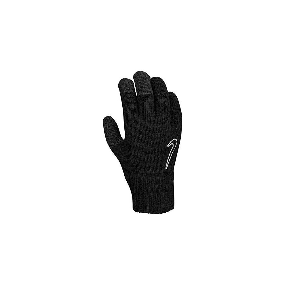 Nike Unisex's Knitted TECH And Grip Gloves 2.0, Black, S/M