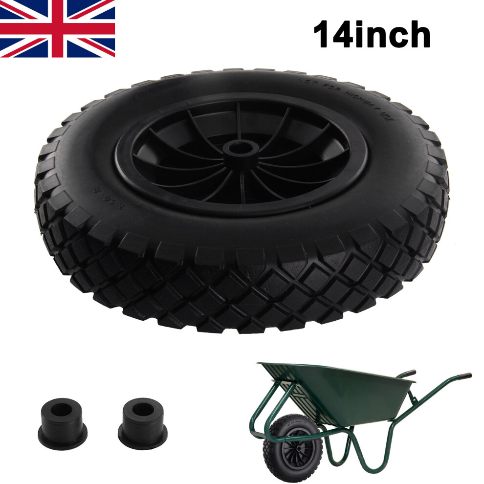 14 inch puncture proof wheelbarrow deals wheel