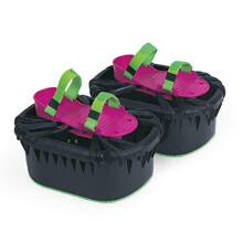 Moon Shoes strap on self centering foam shoe, non-skid - mini trampolines for feet: indoor / outdoor activity toy for boys & girls., 71449