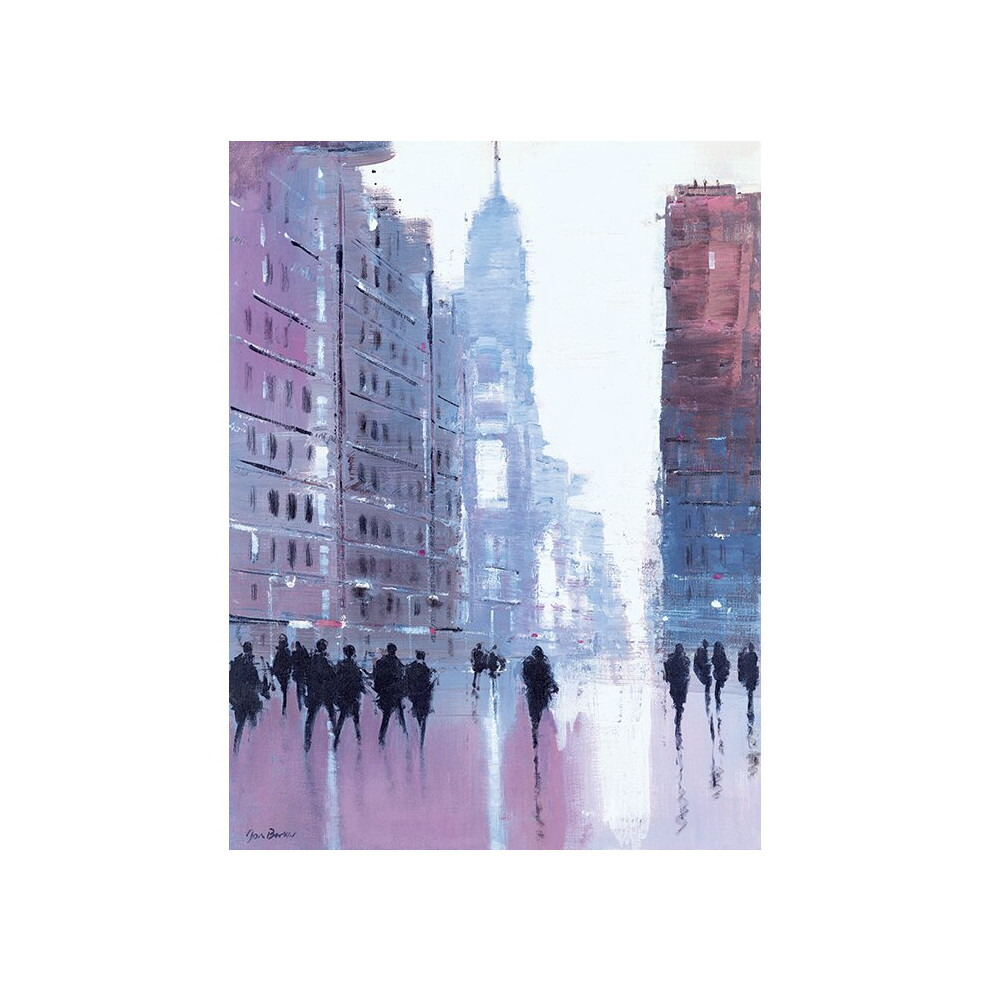 Jon Barker (Manhattan Reflections) 60 x 80 x 4cm Canvas Print