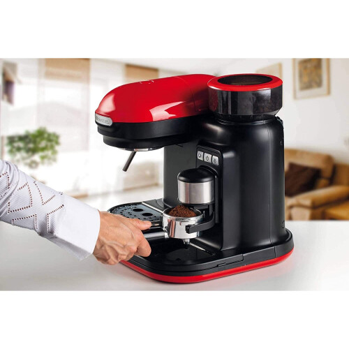 Ariete Macchina da caffè espresso Moderna - ARIETE - Rosso e nero - 15 bar - Caffè macinato - 800 ml 2