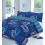 (Blake Blue, Double) Printed Duvet Cover set With Pillow Cases 1