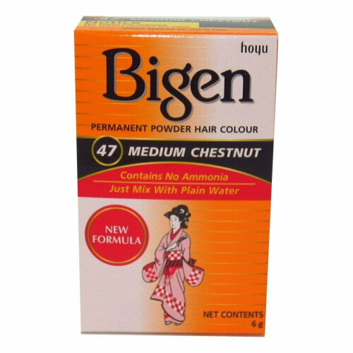 Bigen Bigen Puder-Haarfarbe #47 Medium Chestnut.