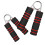 Foam Heavy Duty Hand Grip Set - Red 3