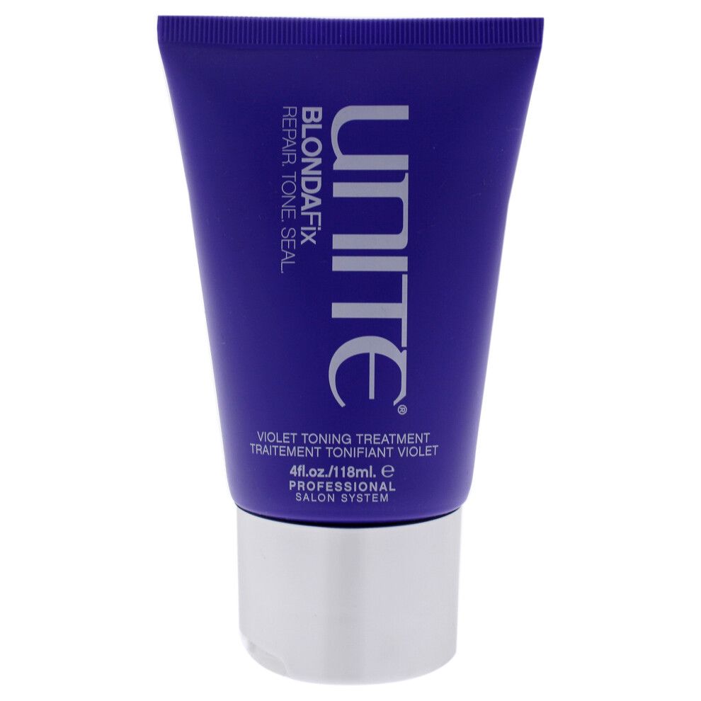 Unite Blonda Fix Violet Toning Treatment - 4 Oz Treatment