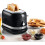 Ariete Ariete 0149B Moderna 2 Slice Toaster, Defrost, Heating & Cooking Function, Black 1
