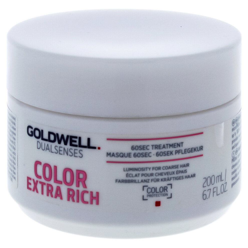 Goldwell Dualsenses Color Extra Rich 60Sec Treatment - 6.7 Oz Treatment