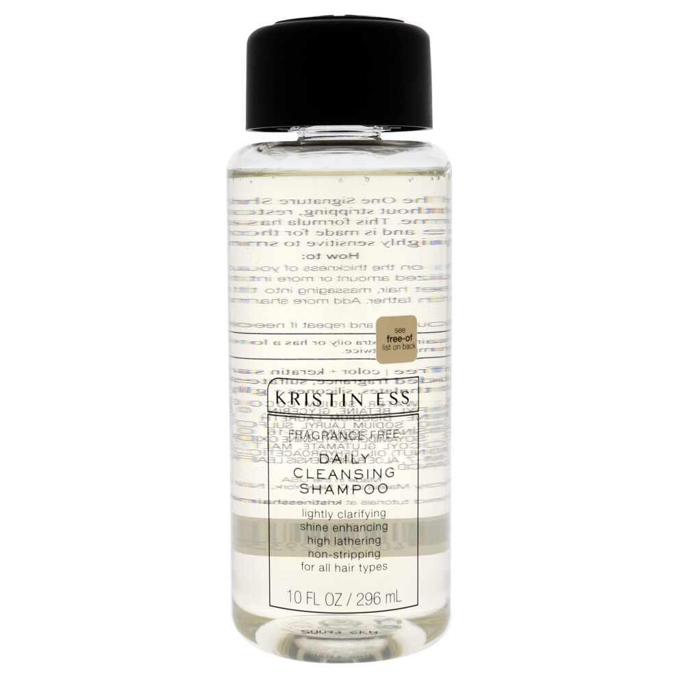 Kristin Ess Fragrance Free Daily Cleansing Shampoo - 10 oz Shampoo