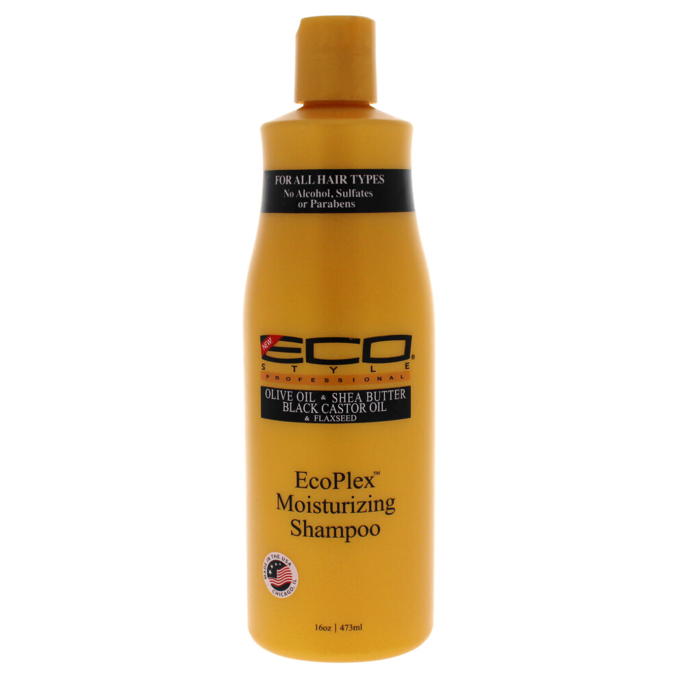Ecoco Black Eco Style Ecoplex Moisturising Shampoo - 16 Oz Shampoo
