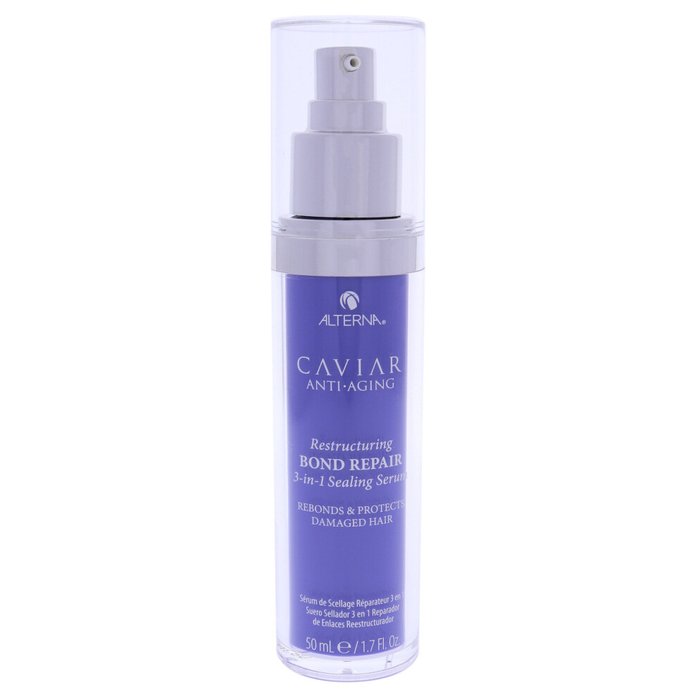 Alterna Caviar Anti-Aging Restructuring Bond Repair 3-In-1 Sealing Serum - 1.7 Oz Serum