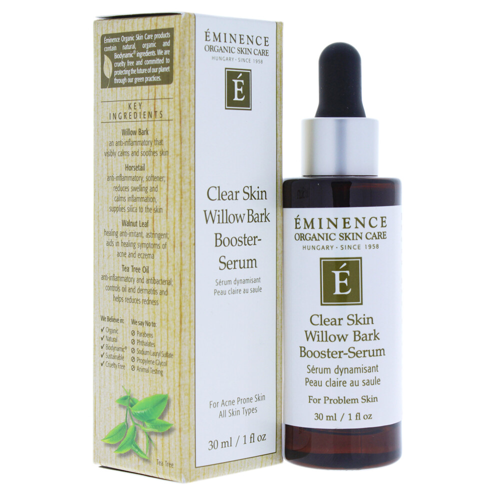 Eminence Clear Skin Willow Bark Booster-Serum - 1 Oz Serum