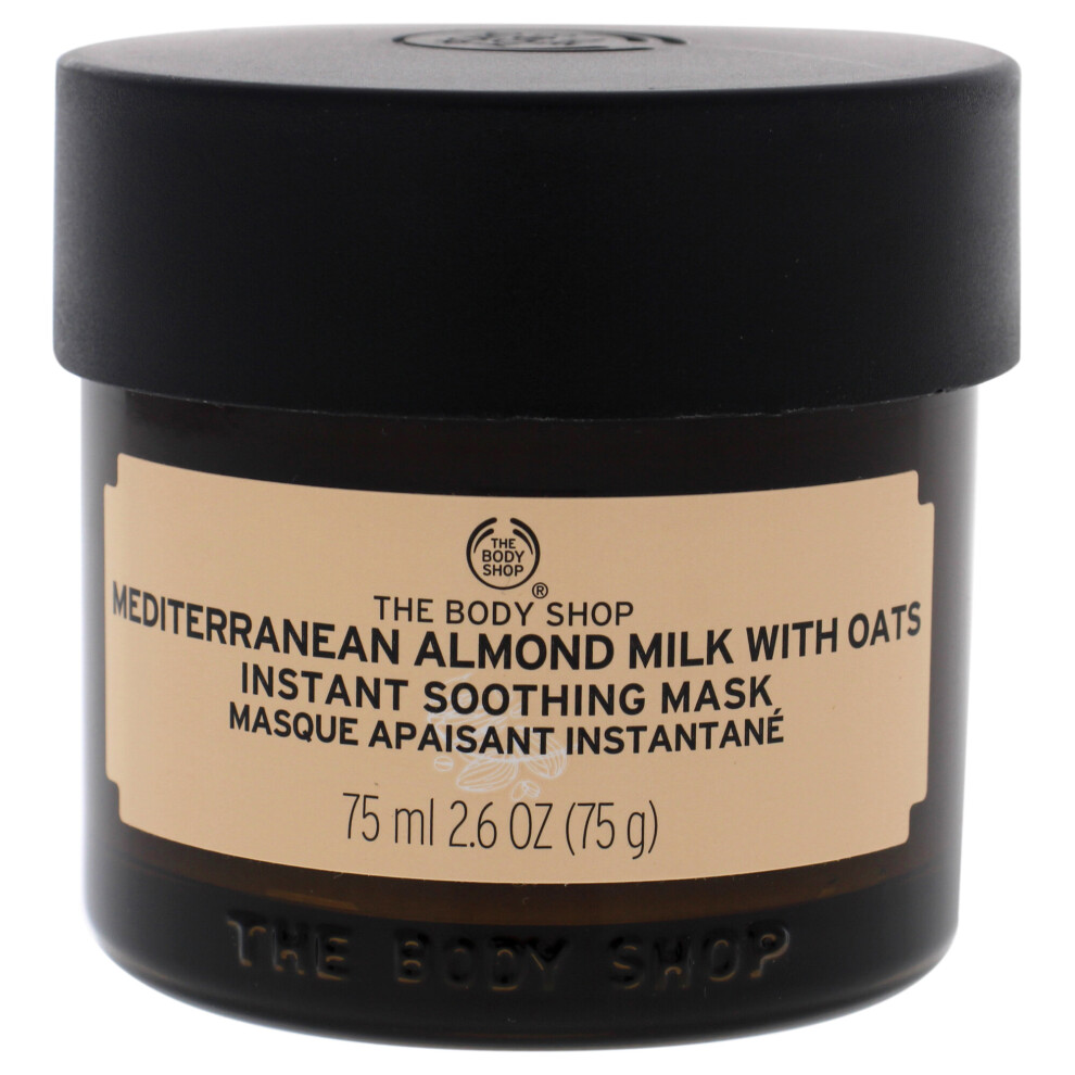 The Body Shop Mediterranean Almond Milk with Oats Instant Soothing Mask - 2.6 oz Mask