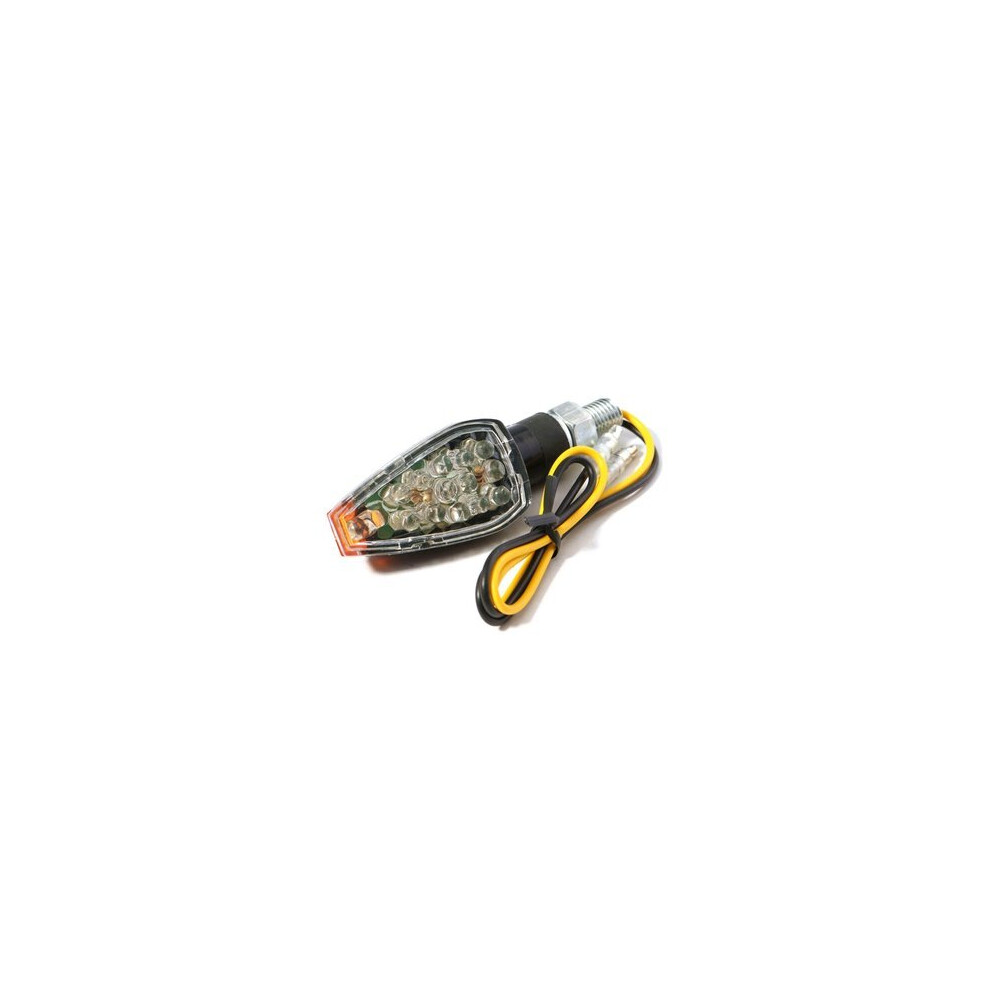 1Pair 12V Atv Motorcycle Led Turn Signal Amber/Light 8651941789930