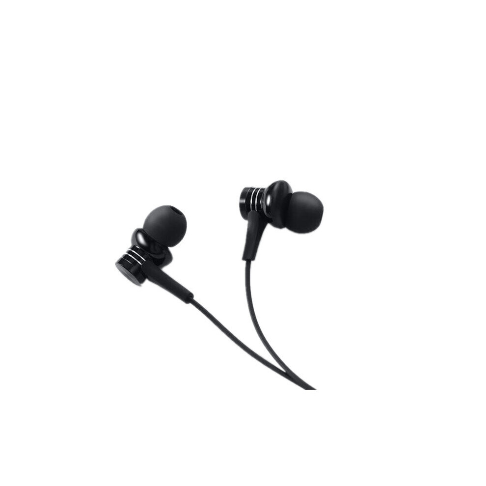 Hp58 3.5Mm Metal Cd Carve Hi-Fi Wired Control Earbuds Earphone In-Ear Headphone With Mic Clear 6441594705225