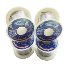 4 Pcs 0.6mm Tin Solder Soldering Welding Iron Wire Lead Rosin Core Flux Reel