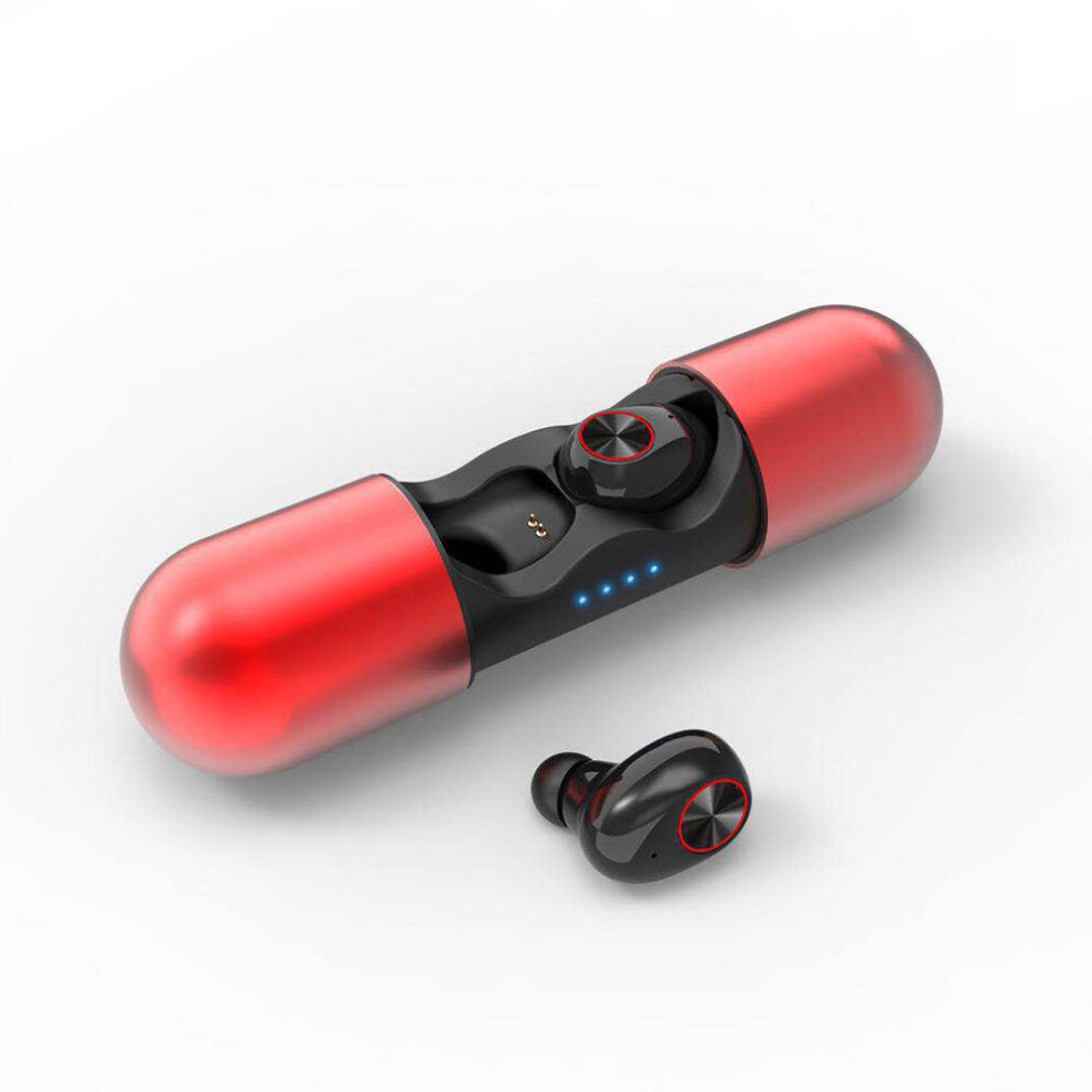 V8 Tws Wireless Bluetooth 5.0 Earphone Hifi Noise Cancelling Bilateral Calls Stereo Headphone With Charging Box 6441594709742