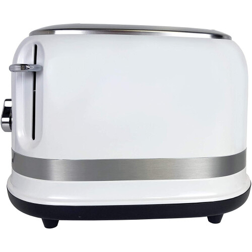 Ariete Ariete 0149W Moderna 2 Slice Toaster, Defrost, Heating & Cooking Function, White 2