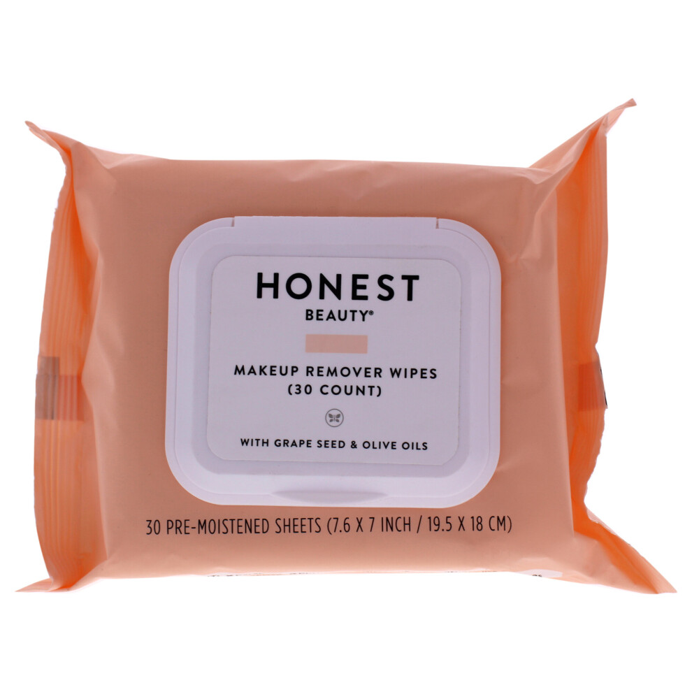 Honest Makeup Remover Wipes - 30 Count Wipes