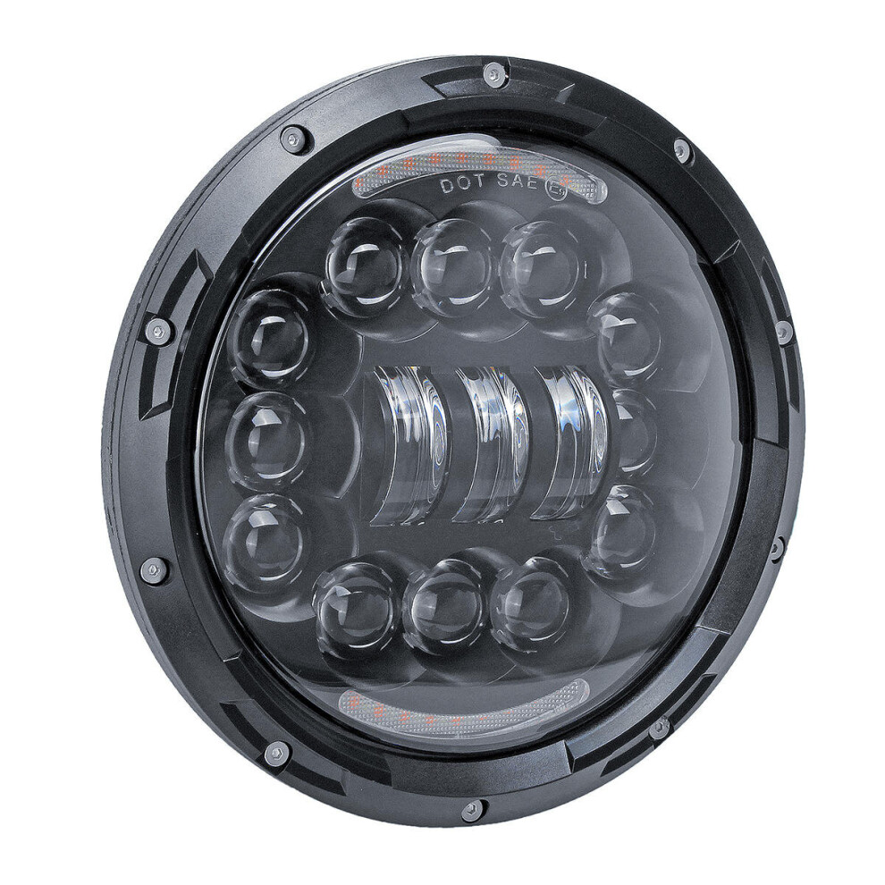 7 Inch Led Headlights Turn Signal Drl For Harley Lada Niva Jeep Wrangler Light 4191026596533