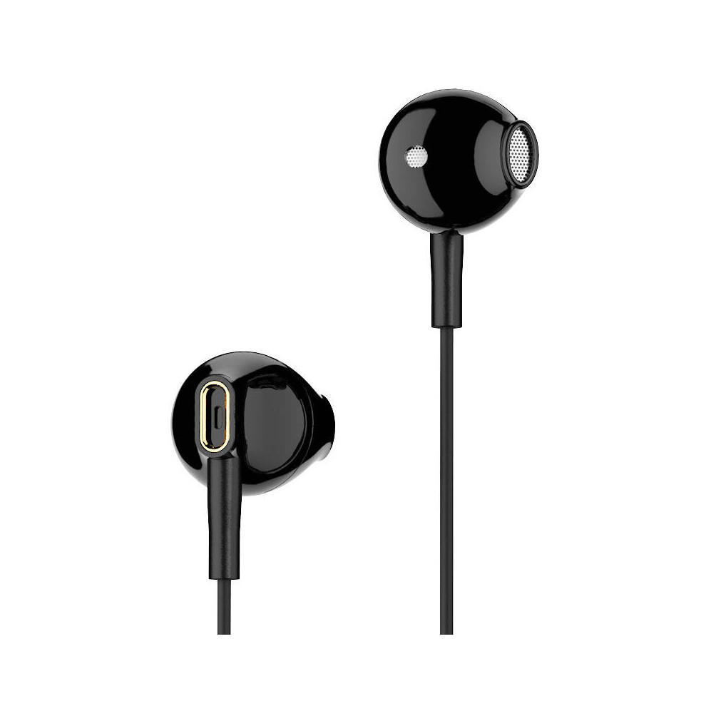 Hp61 3.5Mm Hi-Fi Wired Control Earbuds Earphone Shallow In-Ear Headphone With Mic Clear 6901722572278