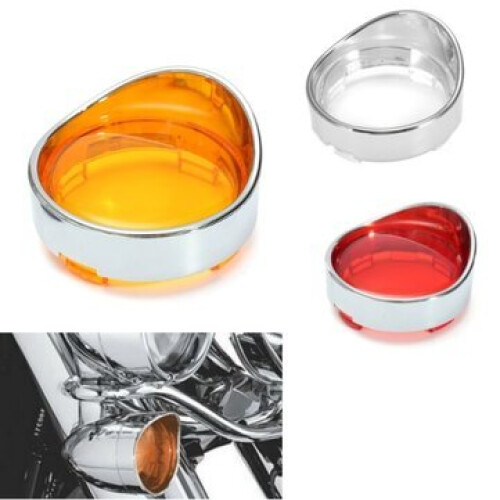 Turn Signal Indicator Light Lens For Harley Davidson Dyna Softail 1