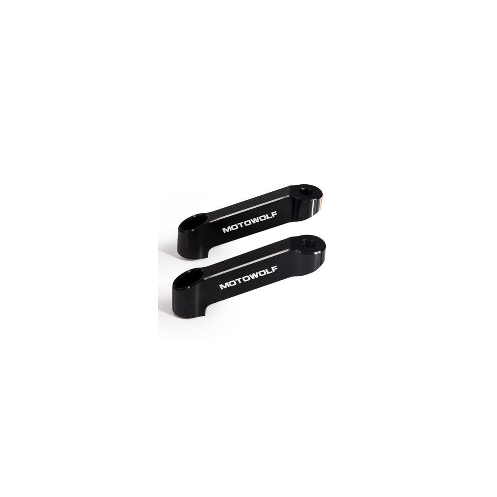 8Mm Cnc Mirrors Riser Extender Adaptor Aluminum Motorcycle Bracket 840079328328