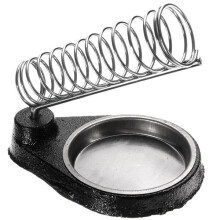 2Pcs Soldering Iron Stand Holder Metal Weighted Base
