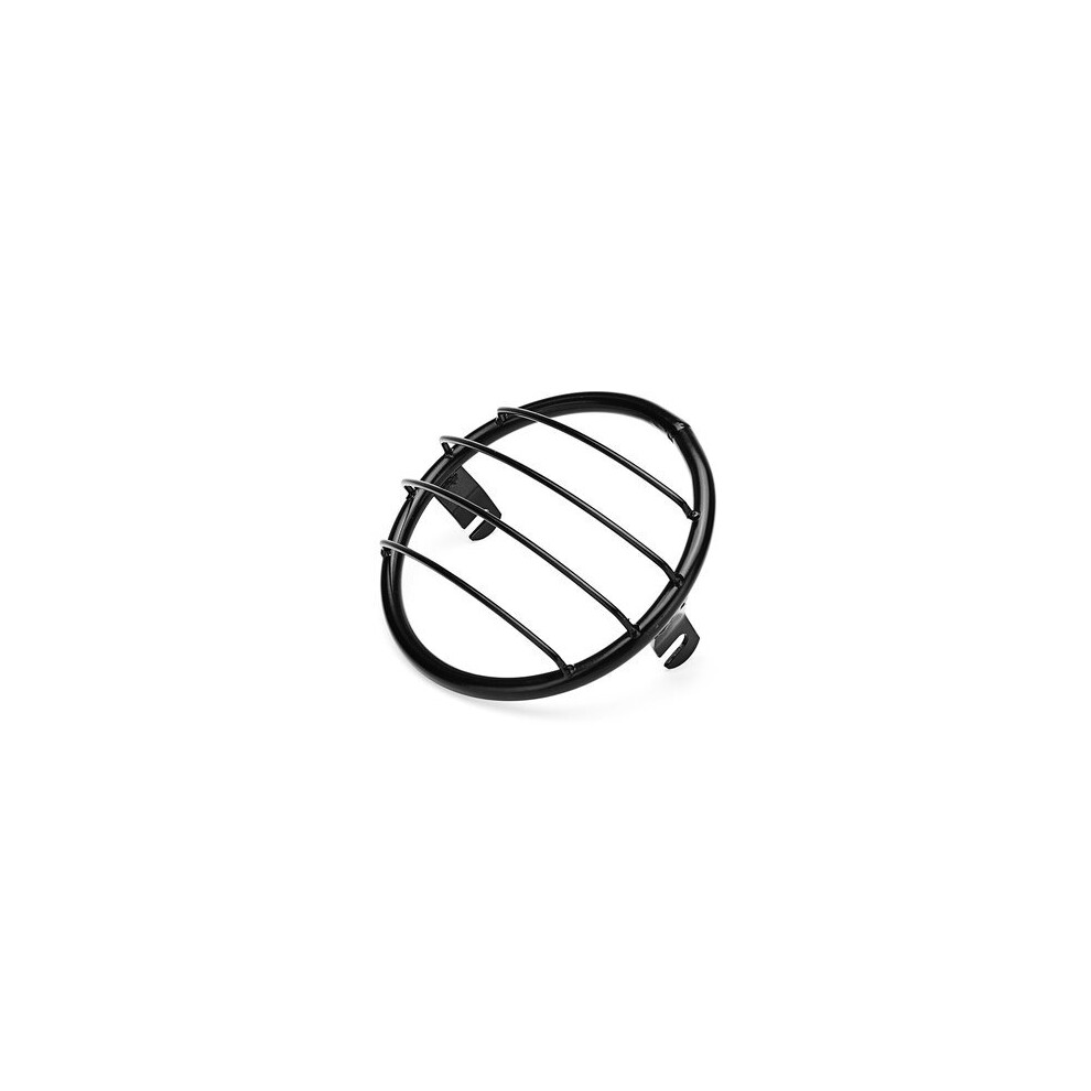 Retro Motorcycle Headlight Grill Cover Headlight Protection Headlamp Guard Black 4191026598414
