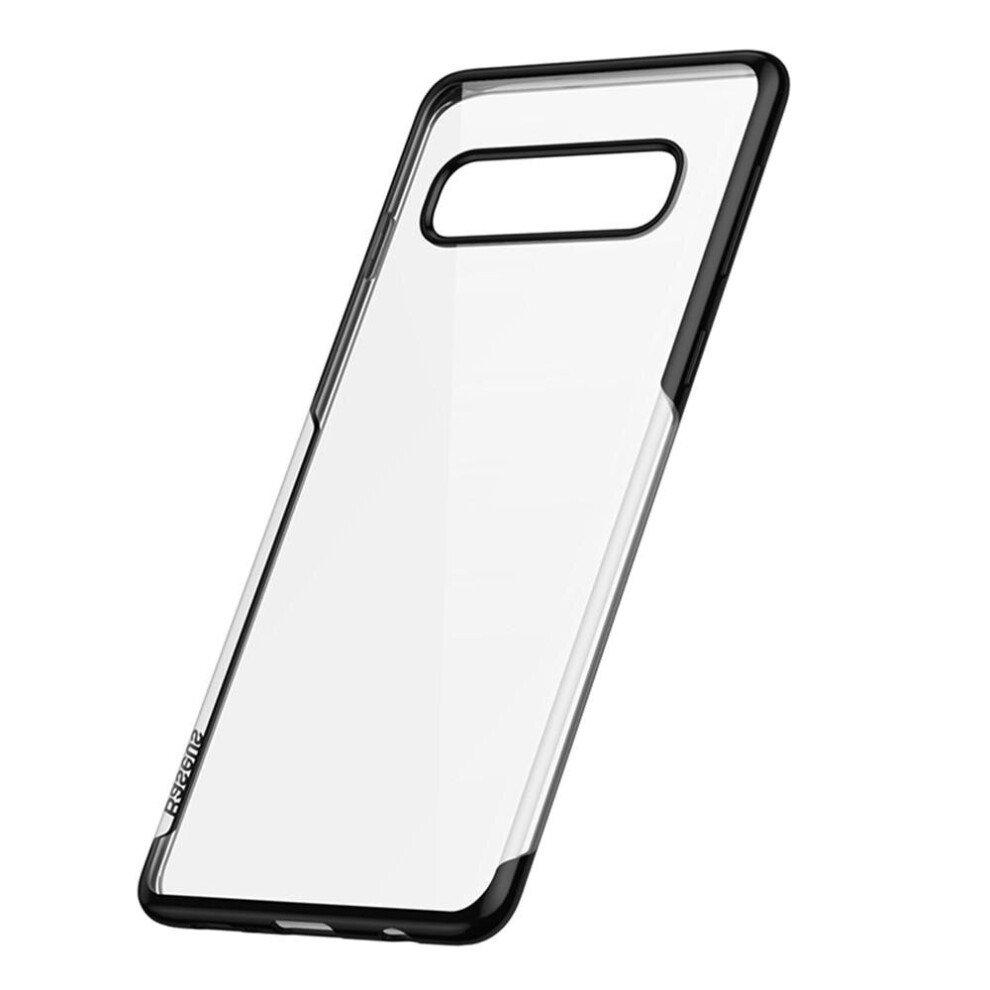 Plating Transparent Shockproof Soft Tpu Back Cover Protective Case For Samsung Galaxy S10+ 6441594706130