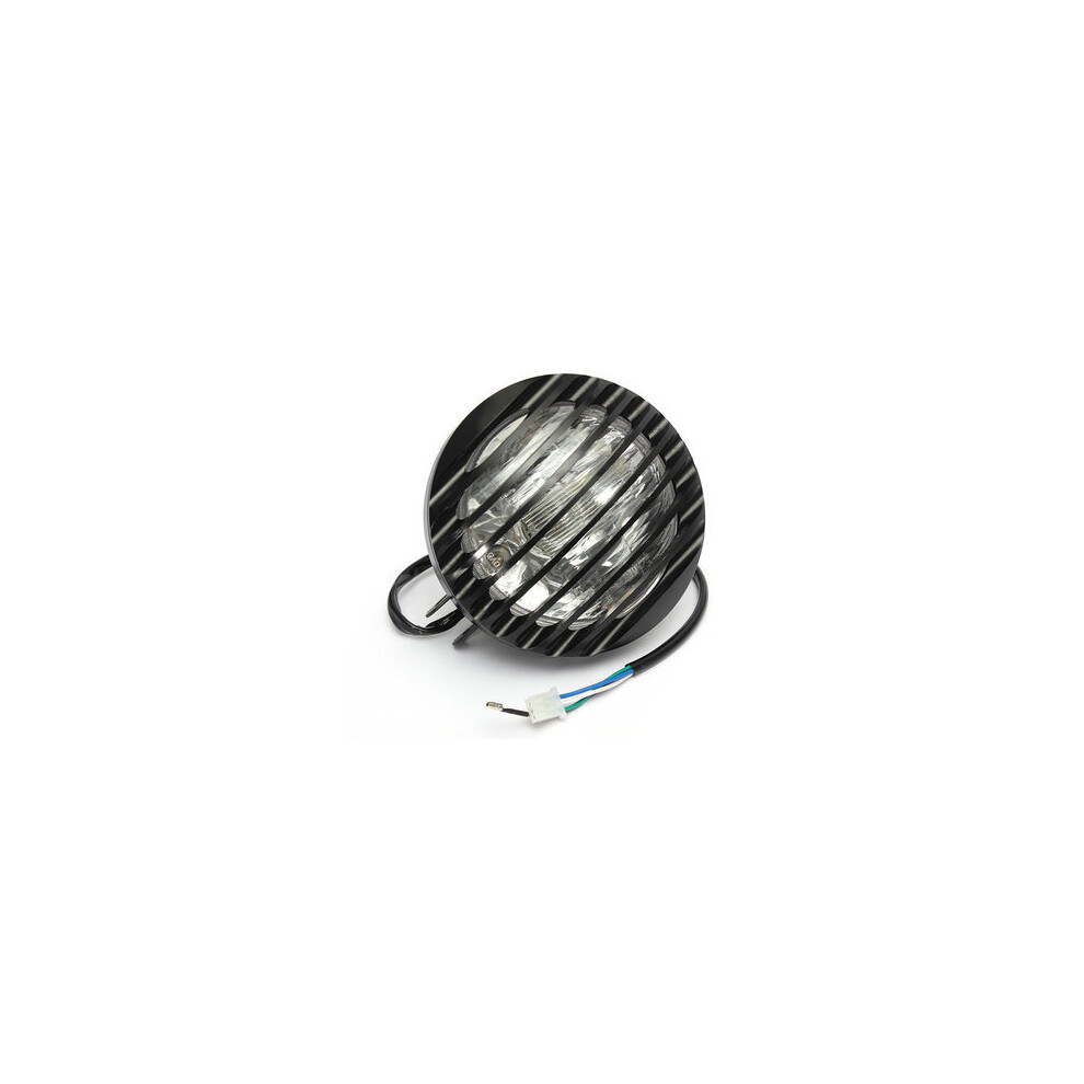Motorcycle Autocycle Autobike Halogen Head For Harley Black/Light 840079079237