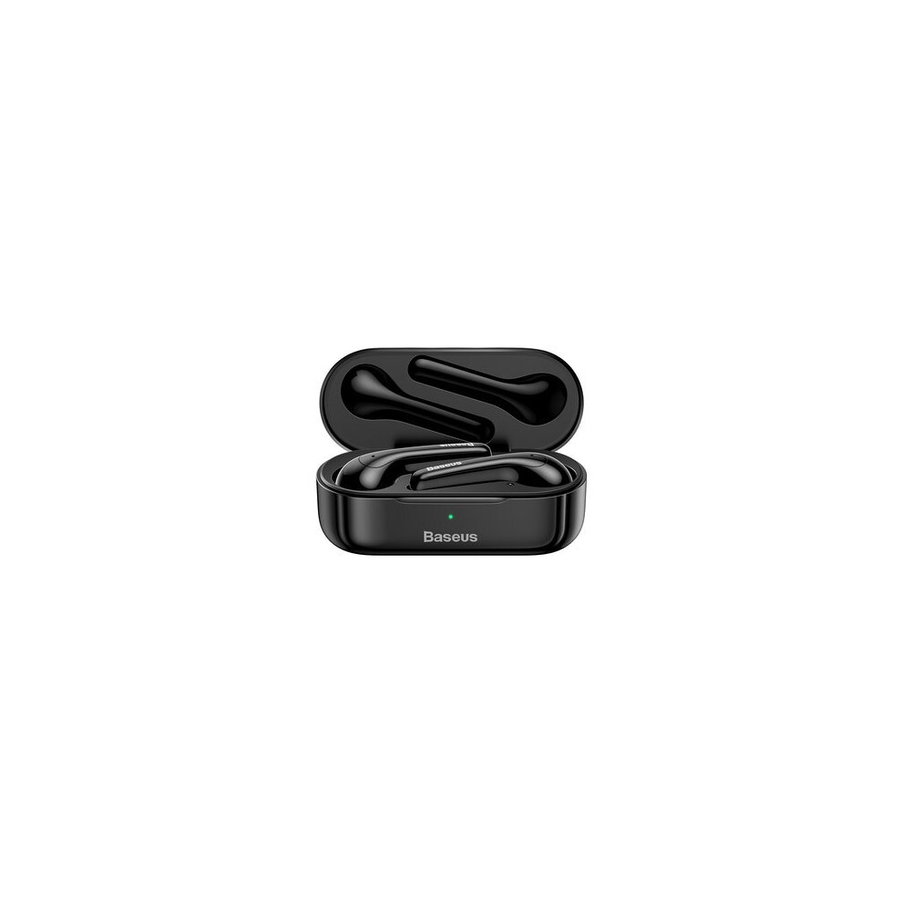W07 Bluetooth 5.0 Earphone Stereo Sports Wireless Headphone With Dual Noise Reduction Mic Black 6901722523652