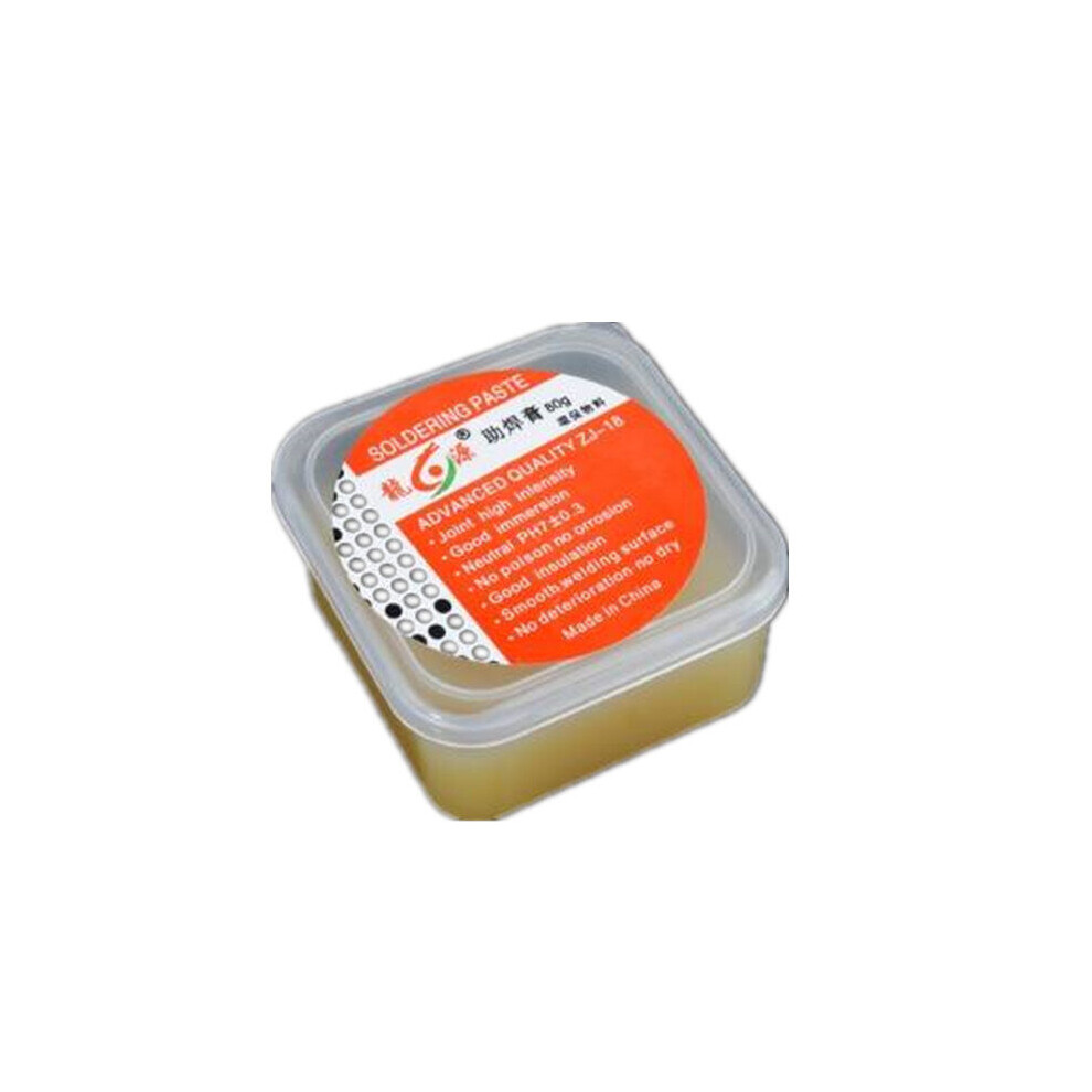 2Pcs Zj-18 80G Environmental Soldering Solder Flux Paste Grease Gel 8651962789650