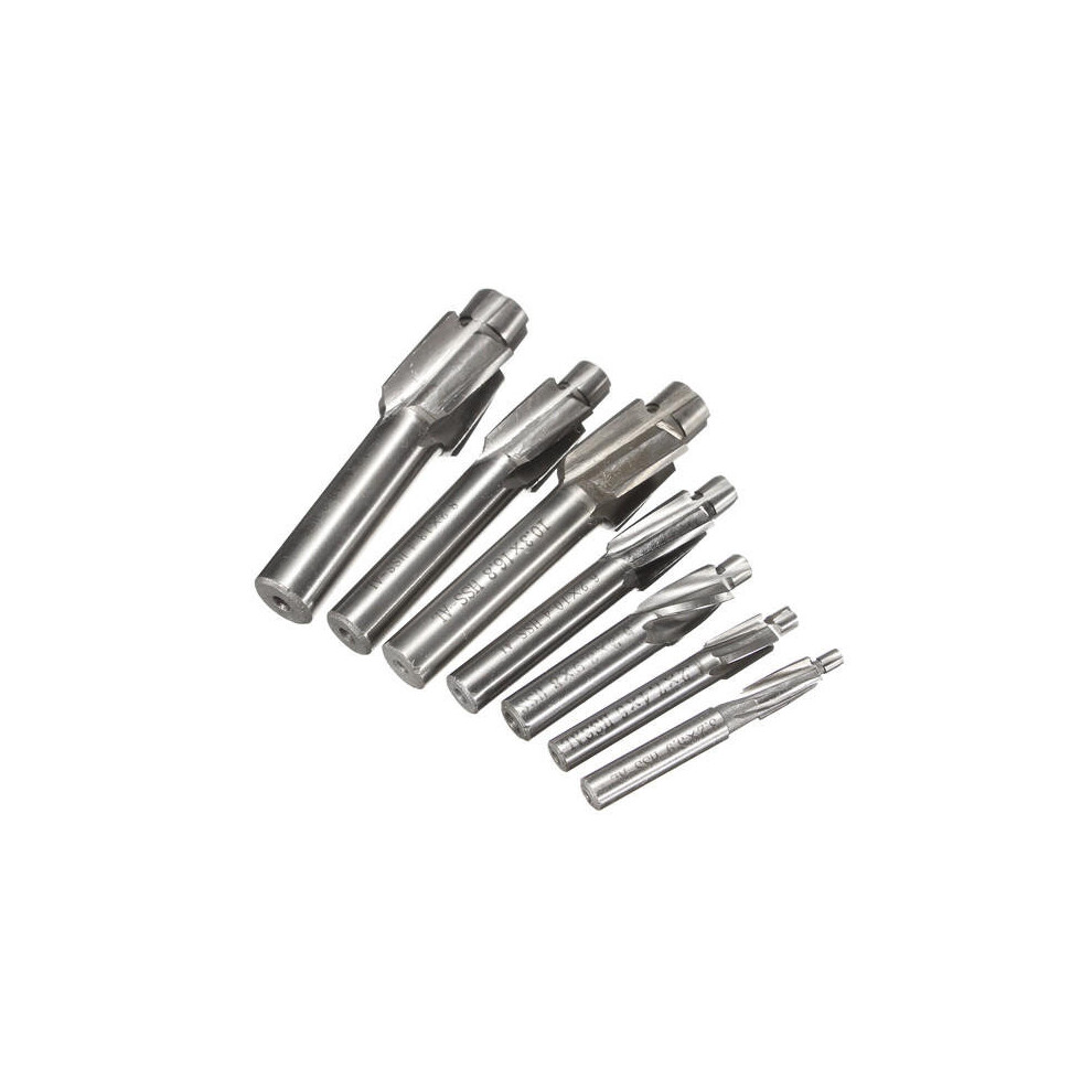 7Pcs M3-M12 Hss Countersink Cutter Countersink Drill 6901722525151