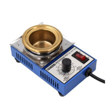150W Solder Pot Soldering Desoldering Bath Titanium Plate 50mm