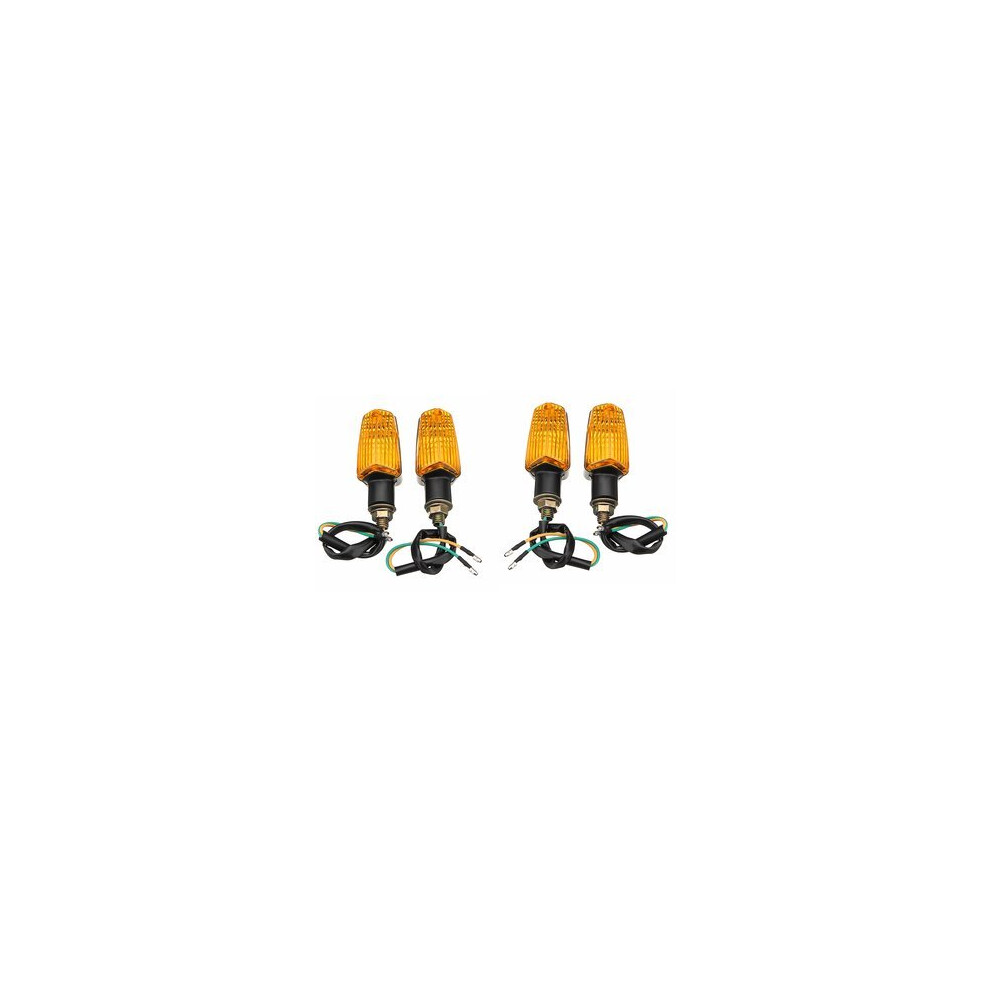 4Pcs Motorcycle Motorbike Flasher Turn Signal Lamp Indicator Led S Universal Light 4191026598438