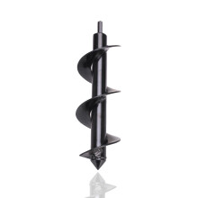 8x25cm Garden Earth Planter Drill Bit Post Hole Digger Earth Planting Auger Drill Bit for Electric Drill