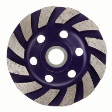 2 Pcs Diamond Segment Grinding Wheel Disc Cutting Piece for Concrete Marble Granite