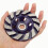 2 Pcs Diamond Segment Grinding Wheel Disc Cutting Piece for Concrete Marble Granite 7