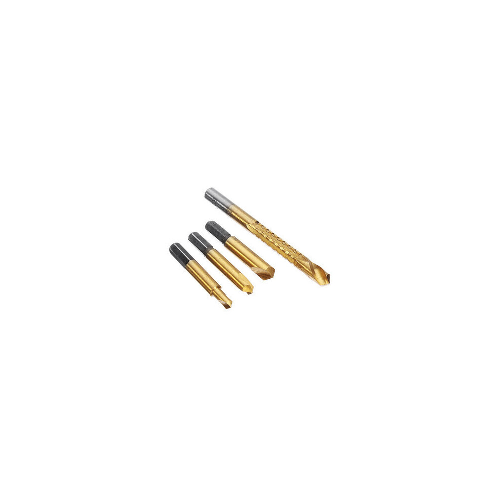 Keshen 4Pcs Damaged Screw Extractor Bolt Extractor Broken Screw Remover