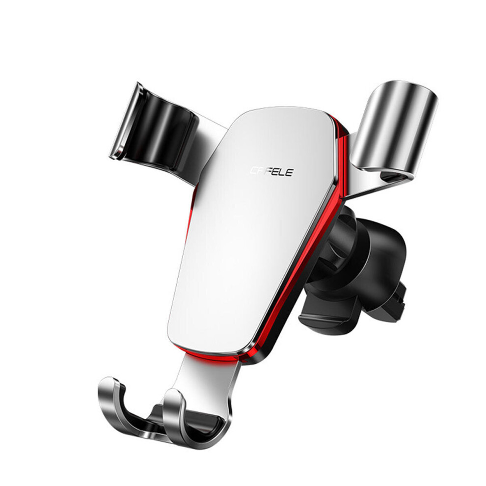 Metal Gravity One-Handed Operation Air Vent Car Mount Car Phone Holder 360 Degree Rotation For 4.7-6.5 Inch Smart Phone 4191026535037