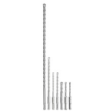 7pcs 6-12mm SDS Plus Shank Electric Hammer Drill Bit Set Carbide Tip Masonry Concrete Brick Drill Bit