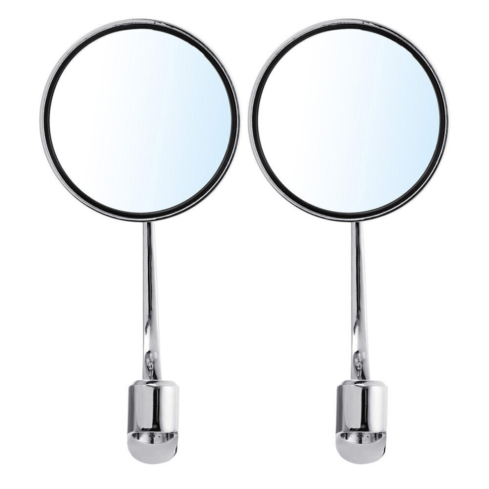 Universal 8/10Mm Round Retro Modified Motorcycle Motorbike Cafe Racer Rearview Mirrors 02 Color 4191026514667