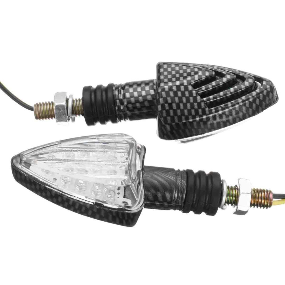 Led Motorcycle Bulb Turn Signal Lights Indicator Blinker Lamp Amber/Light 4191026598902