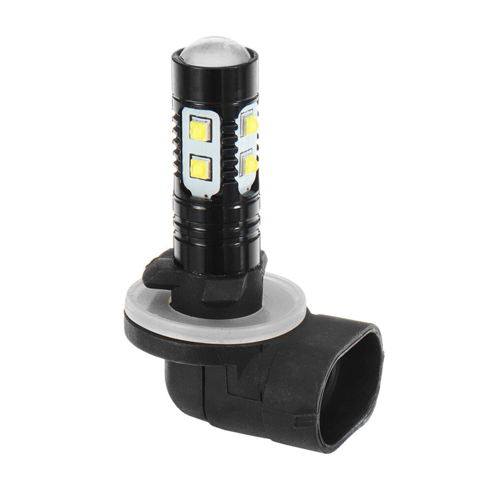 30W Led Car Front Fog Lights Drl Turn Lamp With Projector Lens H27 881 880 T10 2Pcs White 840079124142