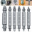 2Set 6pcs Damaged Screw Extractor Speed Out Drill Bits Tool Set Broken Bolt Remover 2